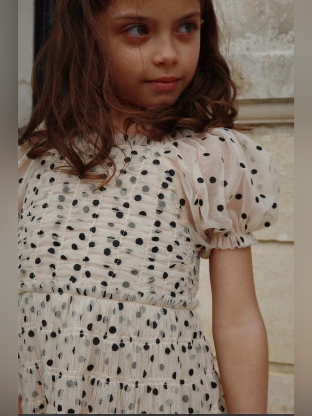 NWT $115 Konges Slojd Cream/Black Ecru Charlene Dress KS102726 Multiple Sizes